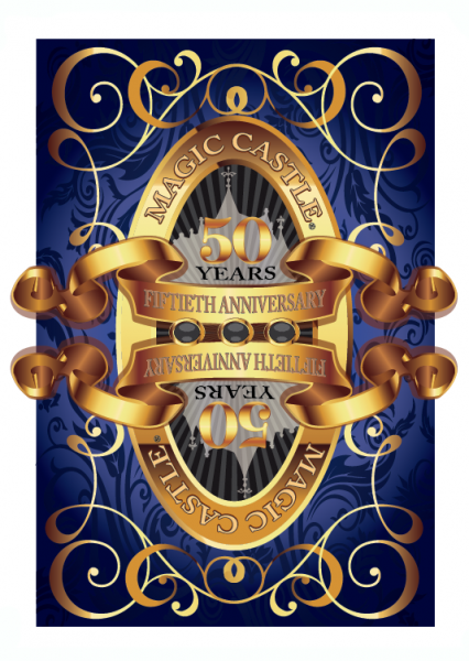 Spielkarten Magic Castle 50th Anniversary Deck Blue 