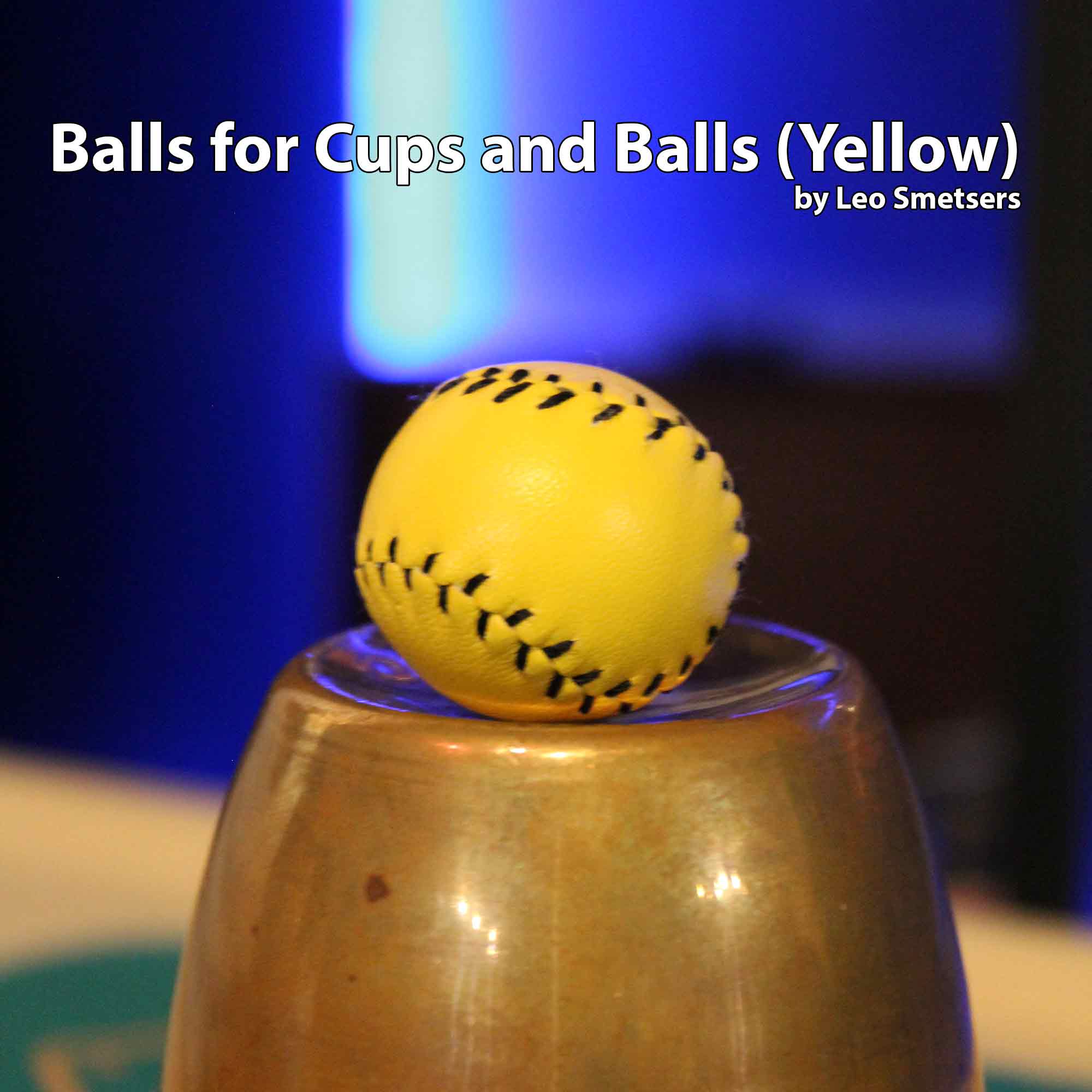 Balls-by-Leo-gelb Bälle für Cups and Balls bei Zaubershop Frenchdrop