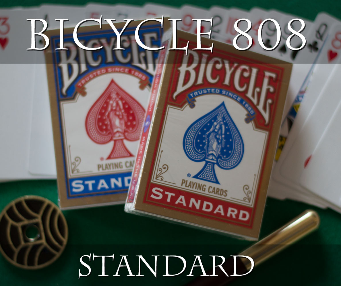 Bicycle 808 Rider Back Standard - Pokerkarten - Roter Rücken