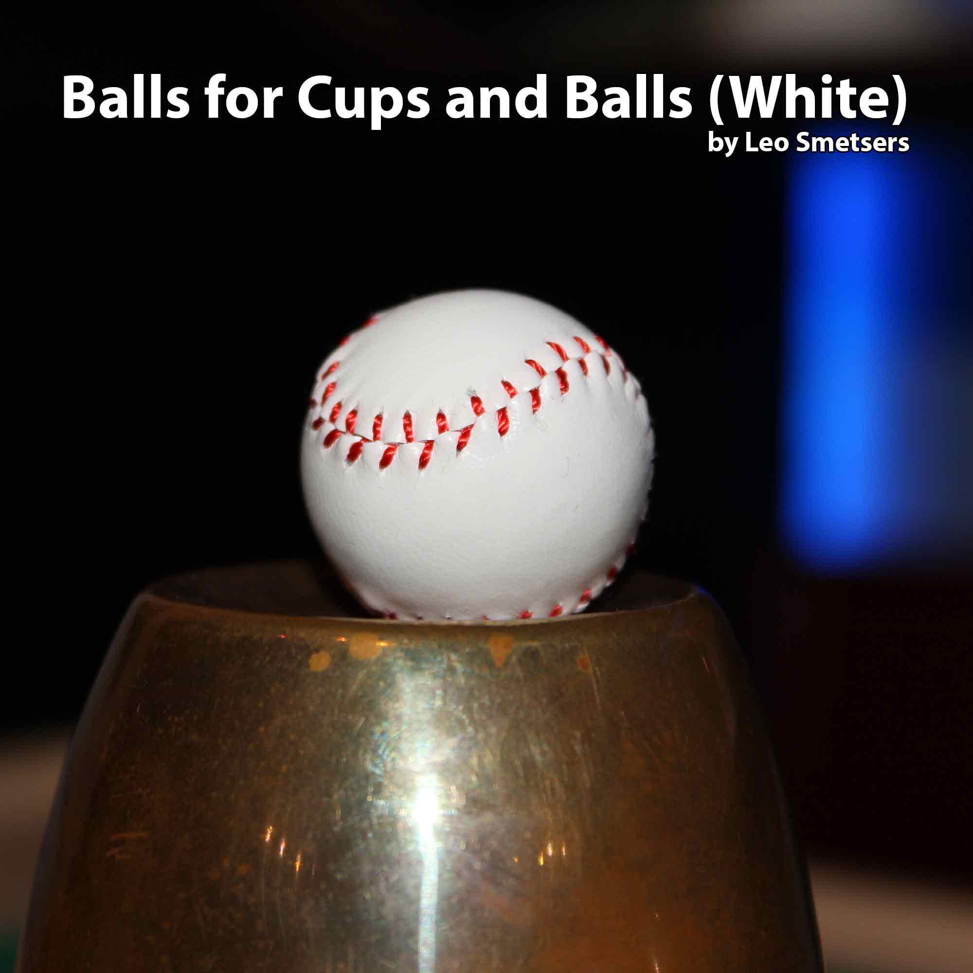 Balls-by-Leo-weiss Bälle für Cups and Balls bei Zaubershop Frenchdrop