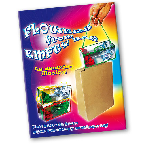 FLOWBWYgXhiN9iYG9l Zaubertrick Flowers from empty bag jetzt bei Zaubershop-Frenchdrop