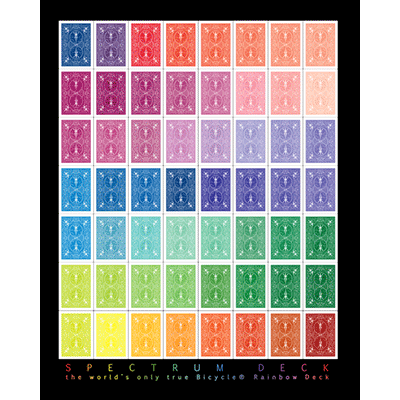 Bicycle - Regenbogendeck - Spectrum  | Spielkarten