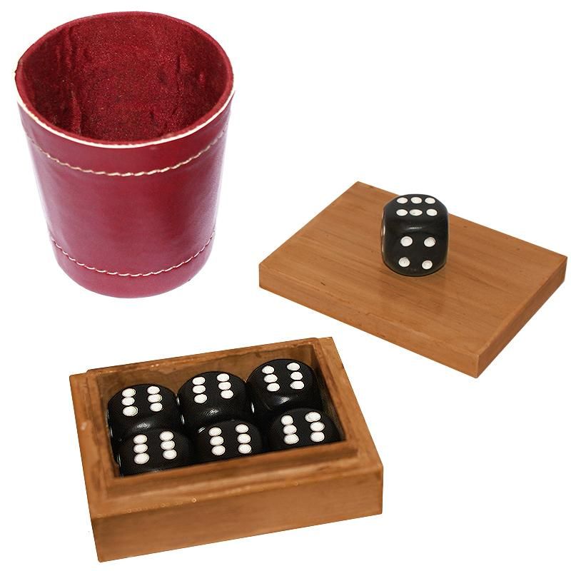 Problema - Mit Würfelbecher aus Leder | Zaubertrick