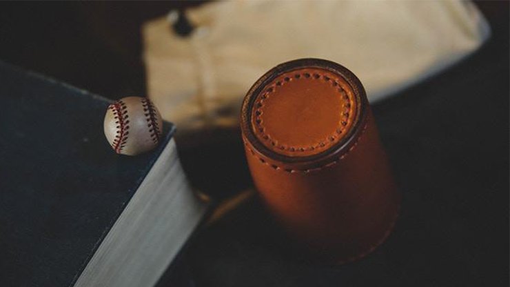 67312-alt1 Leather Chop Cup with Balls by TCC jetzt bei Zaubershop Frenchdrop