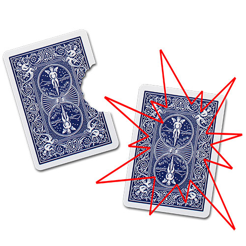 Der Karten-Biss - Bite Card Bicycle | Zaubertrick