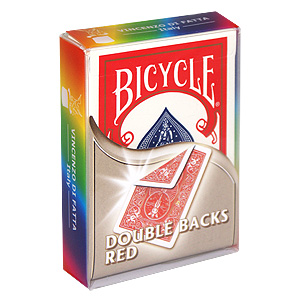 Bicycle Double Backs red -  Spielkarten bei Zaubershop-Frenchdrop günsitg kaufen