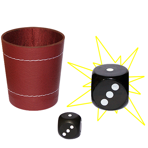 CHOPD Chop Cup mit Würfel - Chop Cup With Dice bei Zaubershop Frenchdrop