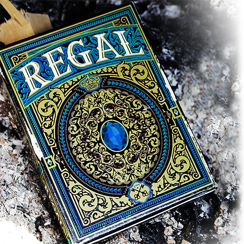 Regal Blue Spielkarten bei Zaubershop Frenchdrop