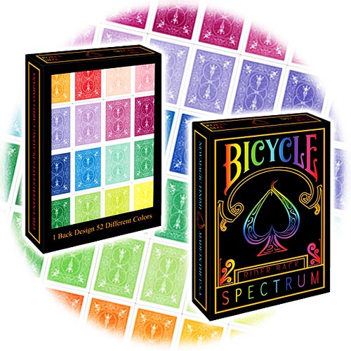 Bicycle - Regenbogendeck - Spectrum  | Spielkarten