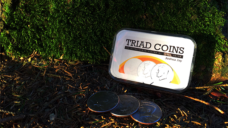 Triad Coins (Euro) by Joshua Jay